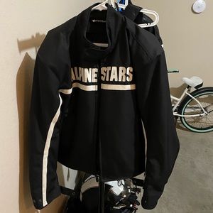 Black Alpinestars Motorcycle Jacket - Men’s XL
